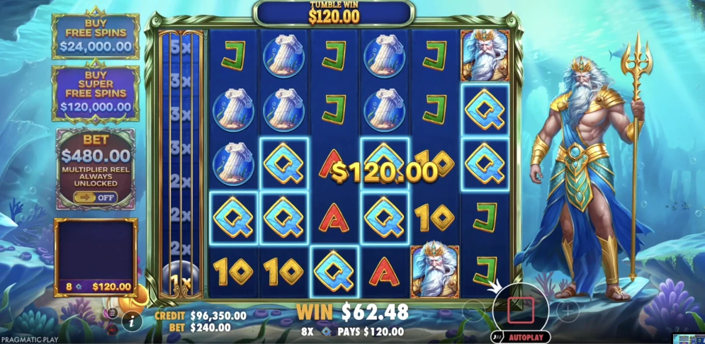 Waves of Poseidon Slot